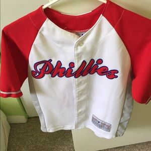 Official phillies children’s jersey